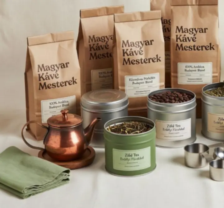 Kiemelt KaveHorizon kávé- és teakollekciók, csészék és kiegészítők hangulatos elrendezésben.