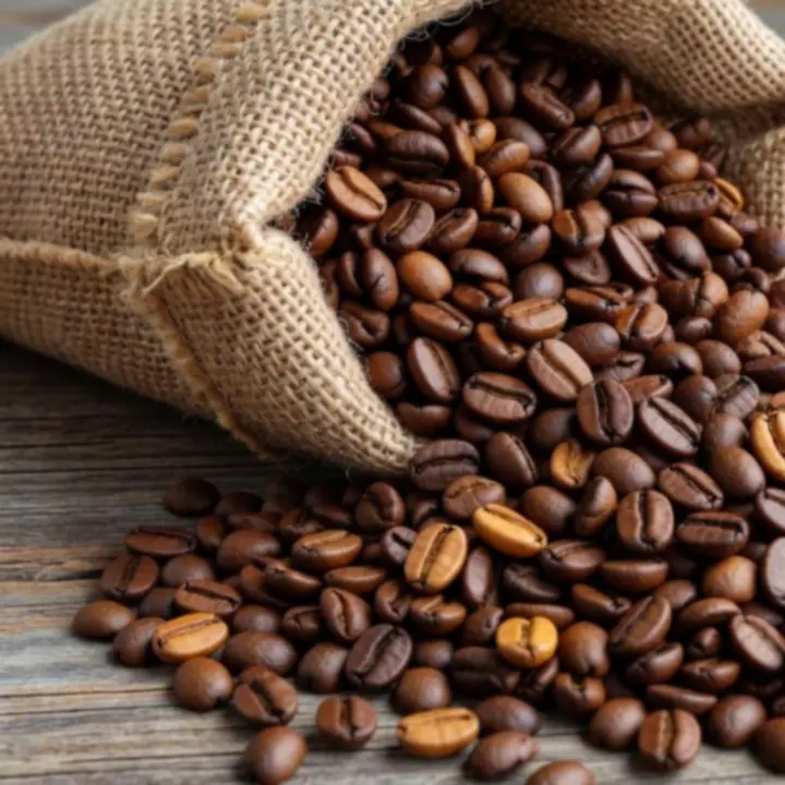 Single origin kávébabok közelről